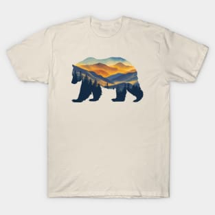 Bear Outdoor National Park Wildlife T-Shirt